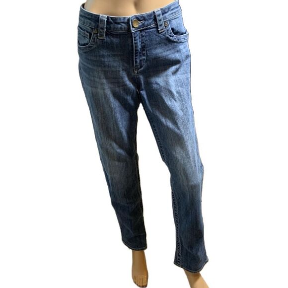 Kut From The Kloth Blue Denim 5 Pocket Stevie Jeans Pants Size 10 Vintage Y2K - Picture 1 of 16